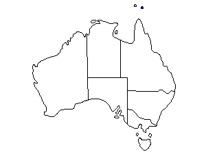 Image of Range of Rufous-bellied Kookaburra