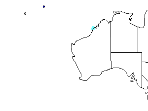 Image of Range of Abbott's Booby