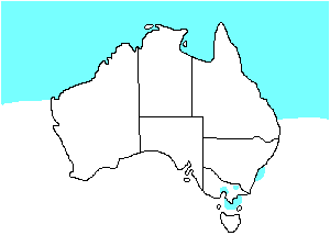 Image of Range of Lesser Frigatebird