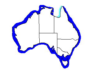 Image of Range of Sooty Oystercatcher