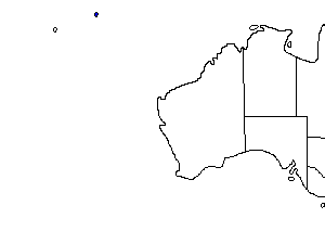 Image of Range of Christmas Island White-eye